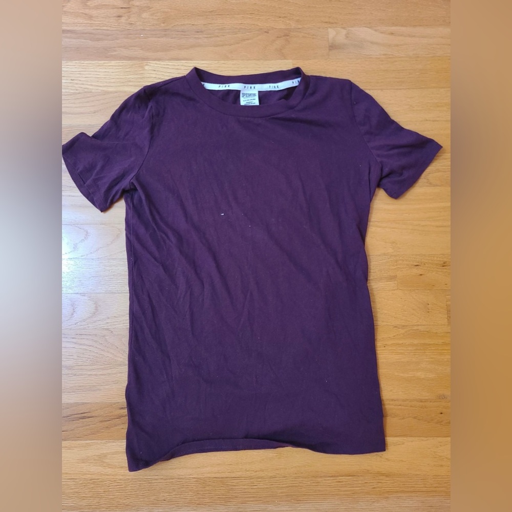 PINK maroon T-shirt
